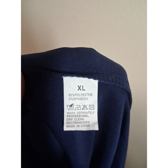 Athletic Skorts Tennis Golf Pleated Workout Gym Athleisure Casual Blue Size XL - Picture 4 of 4